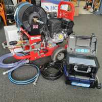HCM Viper Portable Jetter (Petrol) and 30m PD3 Cameras
